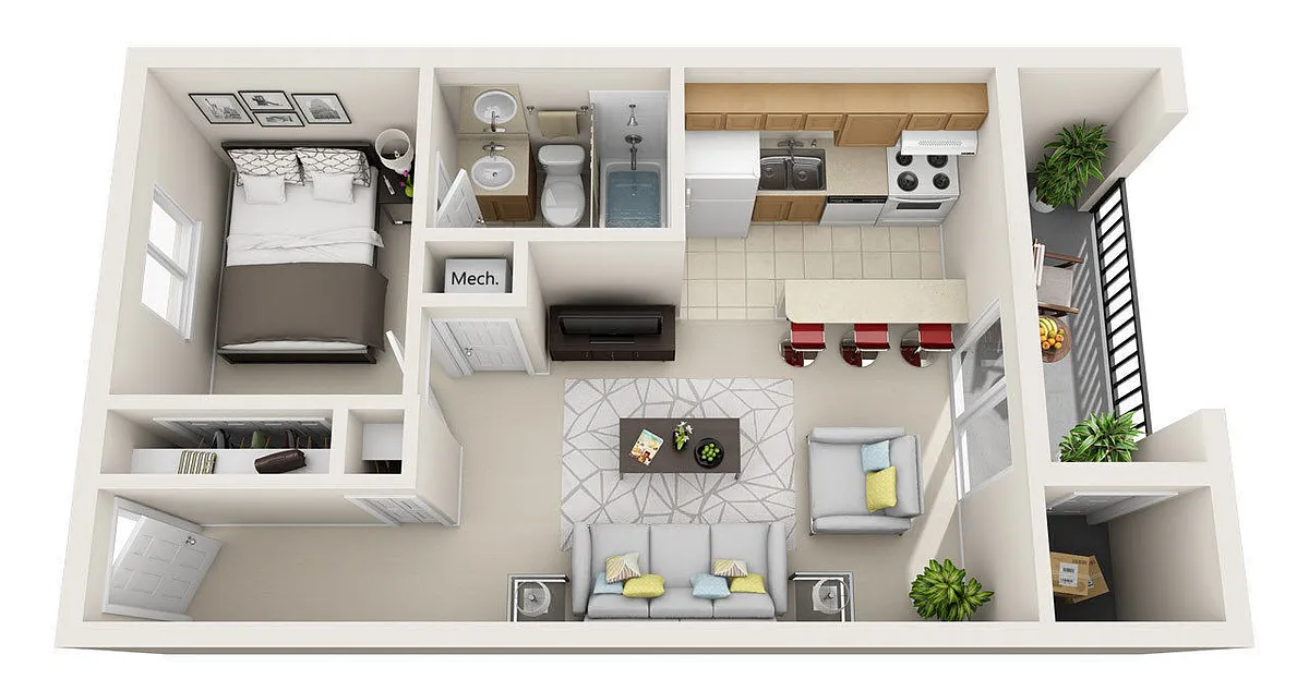 Floor plan A1 - Phase II