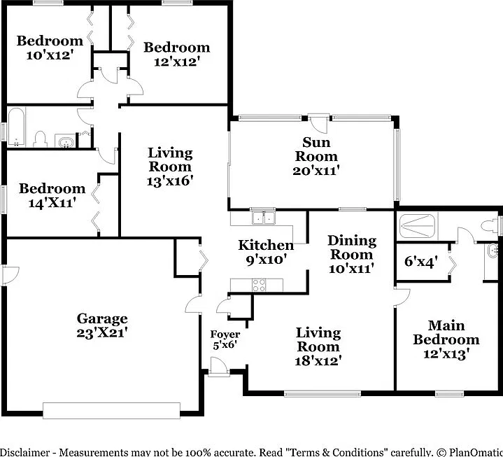 4 bed, 2.0 bath, 1661 sqft, $2,555 — Photo 2