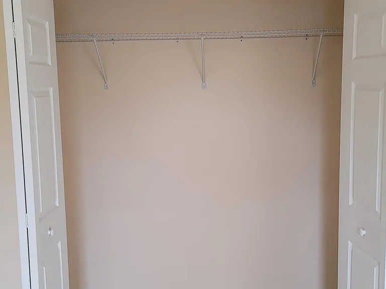 First bedroom closet