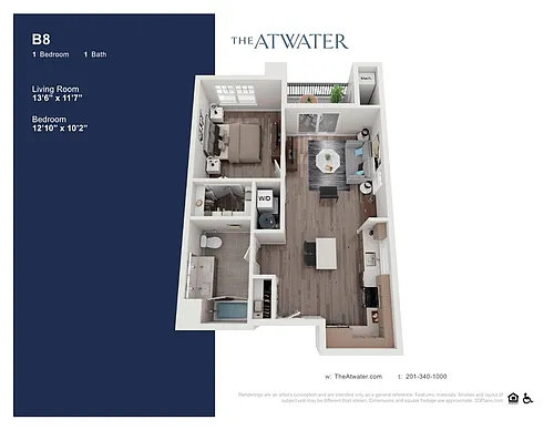 Floor plan B8