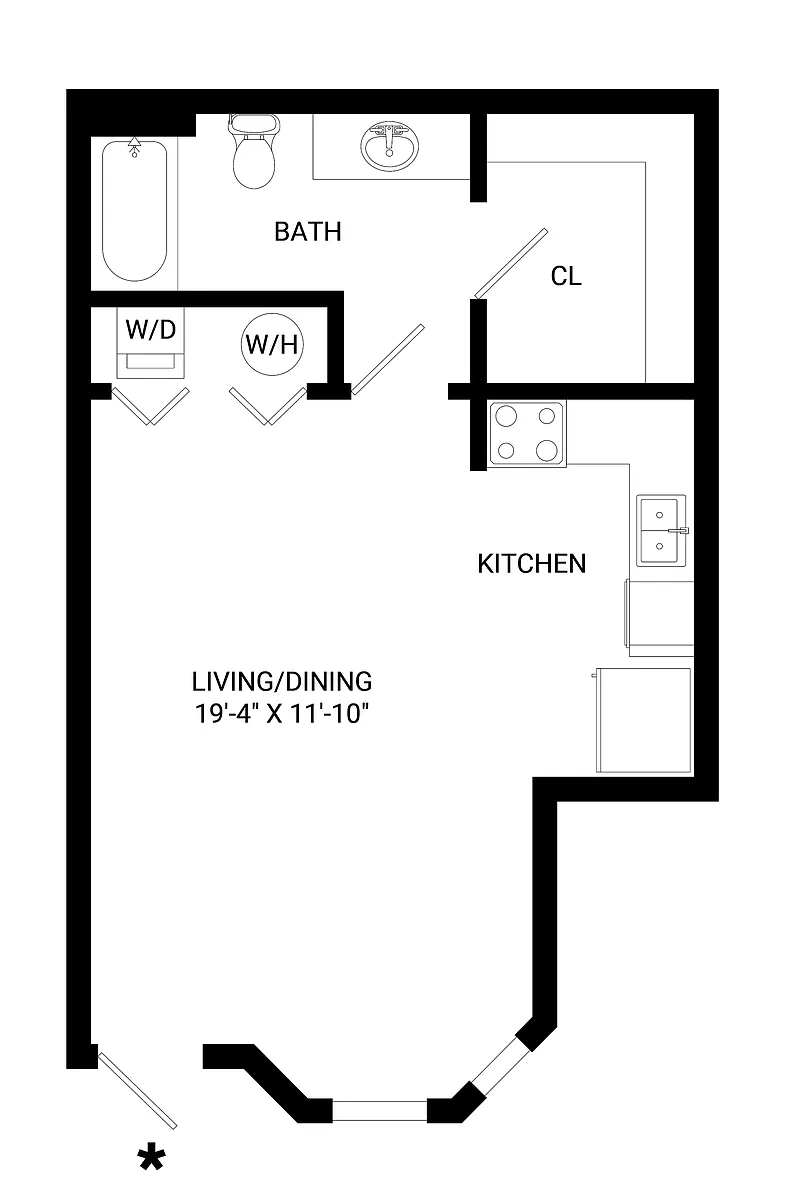 Floor plan Cambridge