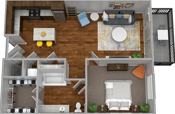 1 Bedroom 1 Bathroom 1 Bedroom 1 Bathroom