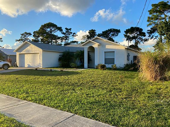 Front view of house.