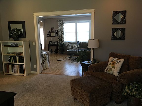 Family room into living room