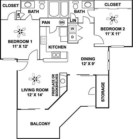 The Fairways at Piper Glen Apartments — Photo 43