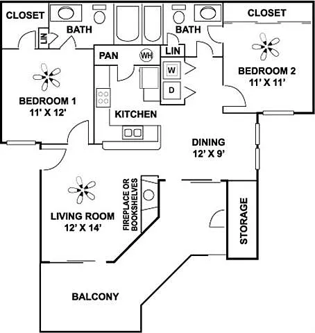 Floor plan B1