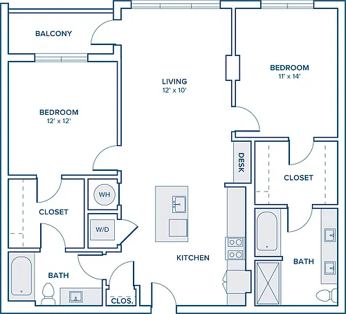Floor plan B14