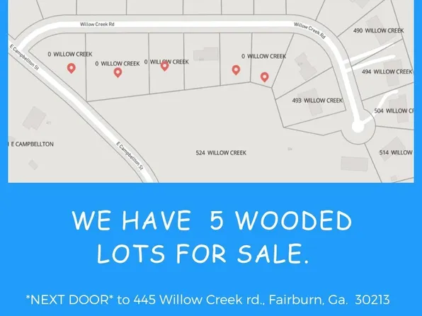 0 Willow Creek Rd #5-6, Fairburn, GA 30213