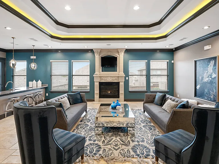 Expansive Clubhouse Area