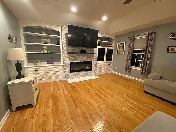 Check out that new fireplace