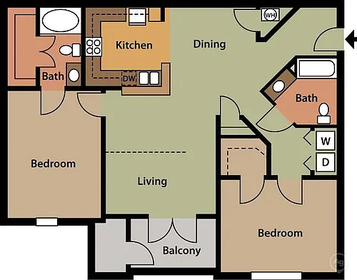 Floor plan The Harbor