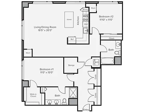Floor plan B4