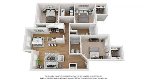 Floor plan The Aubrey