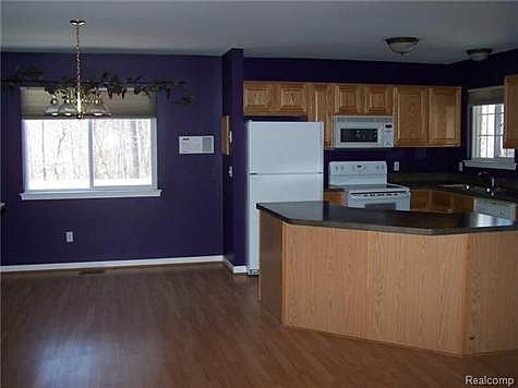 Kitchen and dining area