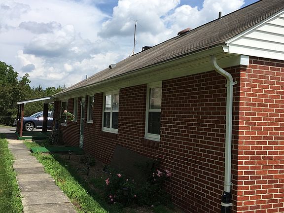 Back view of house
