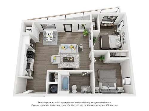 Floor plan The Judd