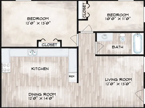 Poplar Village, 1414 Poplar Ave APT I2, Murfreesboro, TN 37129