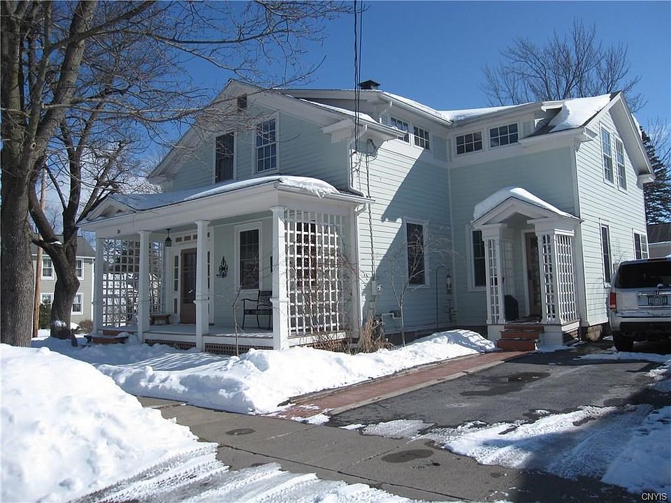 Pretty home on the corner of Griffin and Hannum.  Notice the dormers above and the two porches.