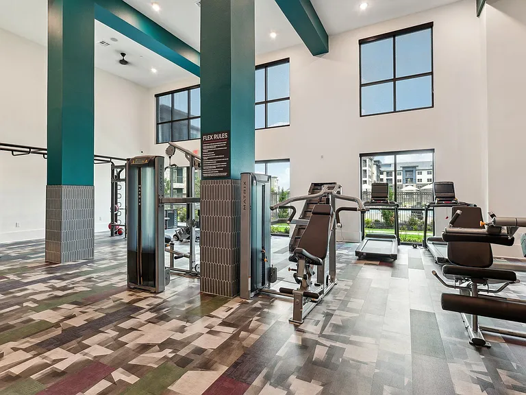 Expansive High-Endurance Fitness Center