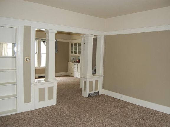 living room looking into the dining room