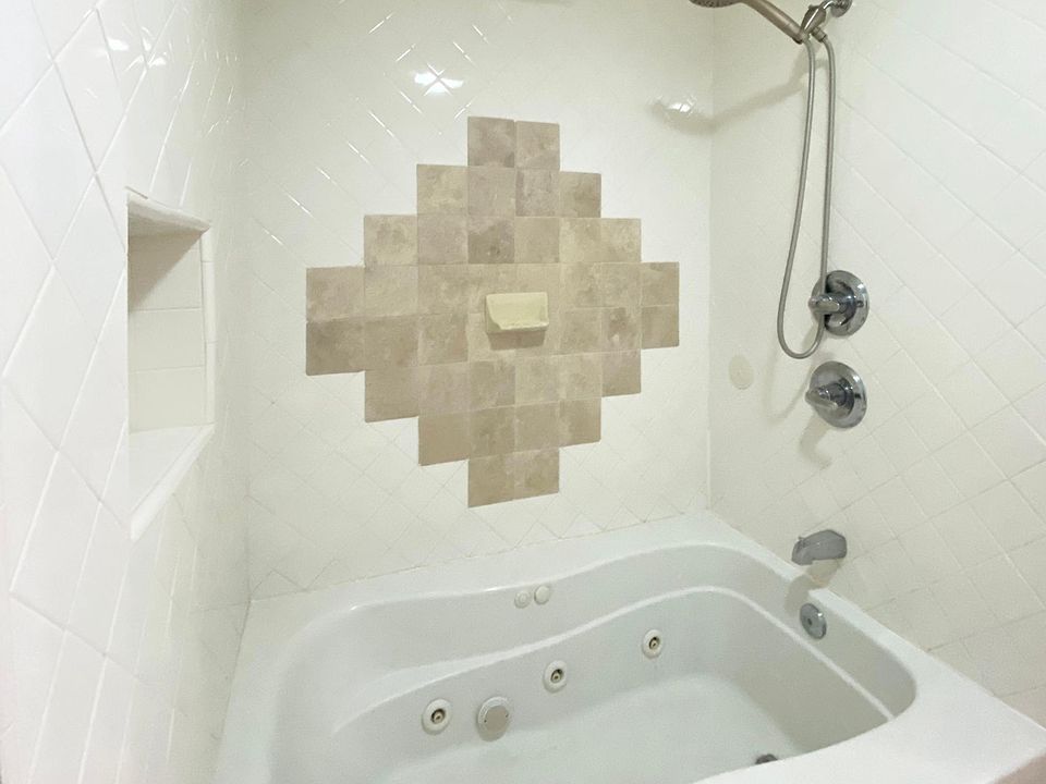 Master bathroom jacuzzi