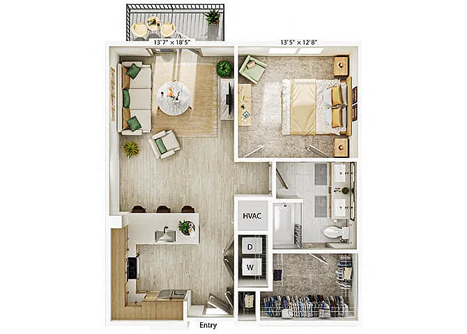 Floor plan A7