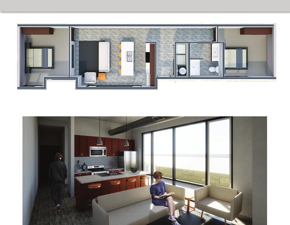 2nd image of 1122 Bluemont Ave #101