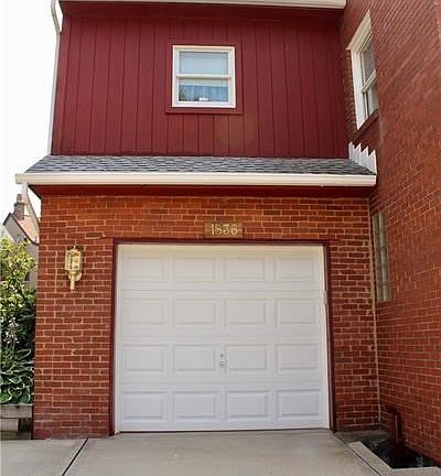 Single car garage with a walk-in attic for lots of storage. Also a two car drive way for all your automotive needs.
