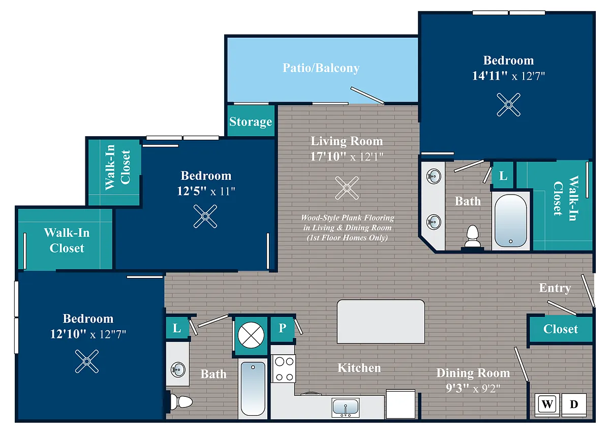 Floor plan Mims