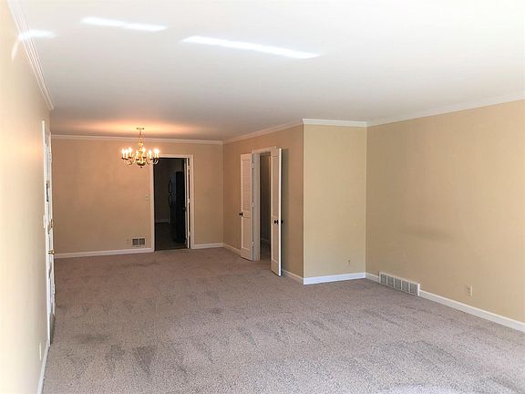 Open Living Room and Dining Room