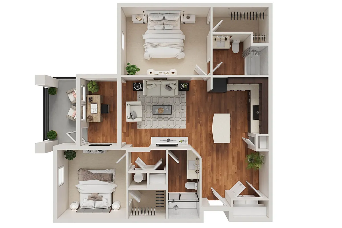 Floor plan B1-S
