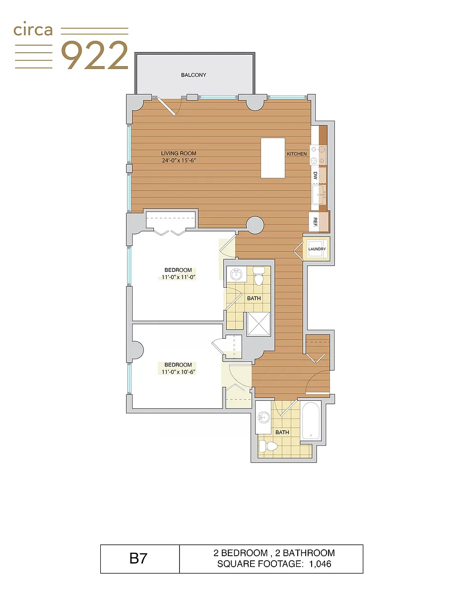 Floor plan B7