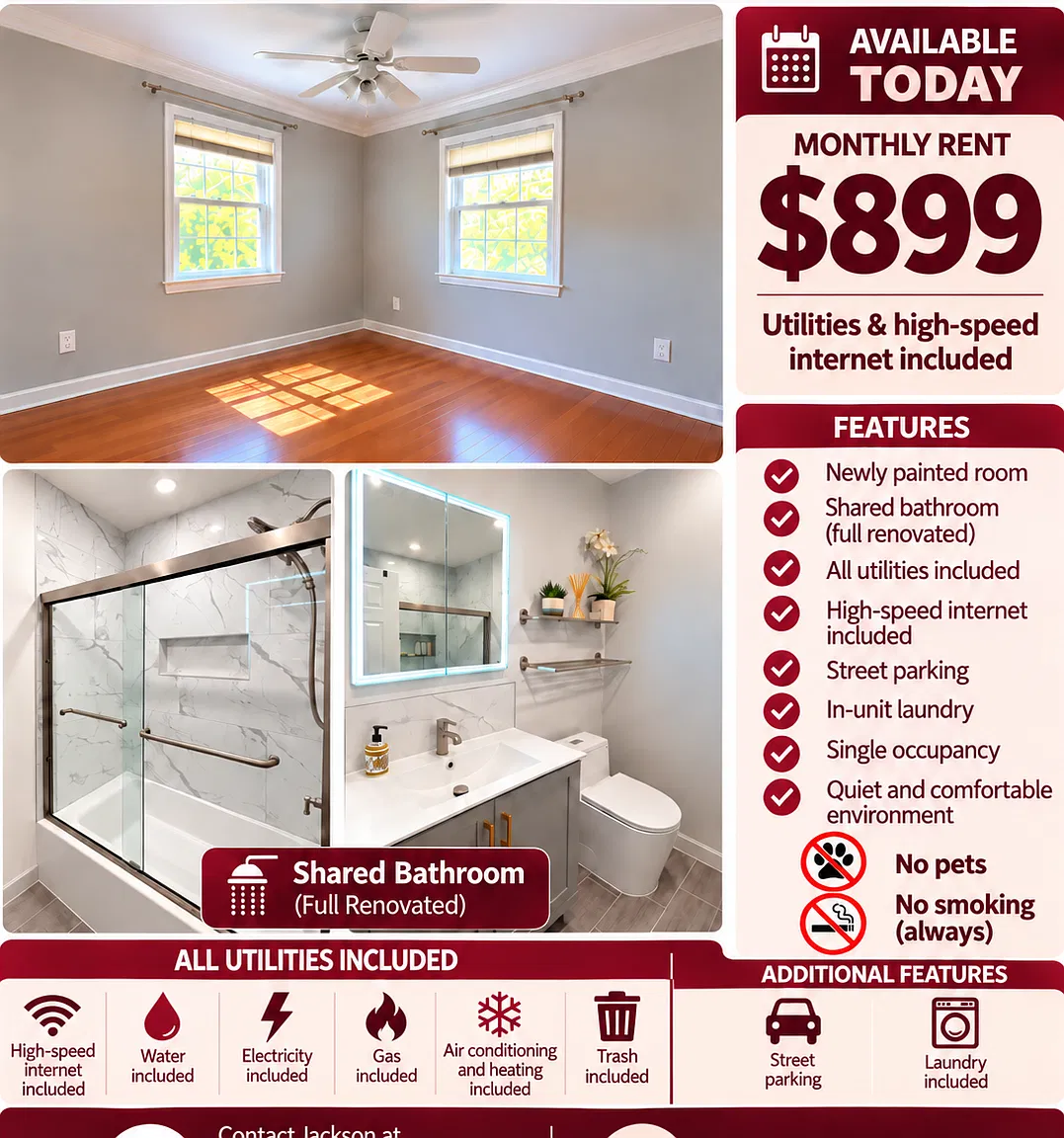 5 bed, 2568 sqft, $899 — Photo 1