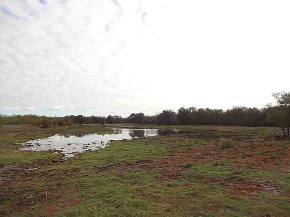 Stock pond view from north