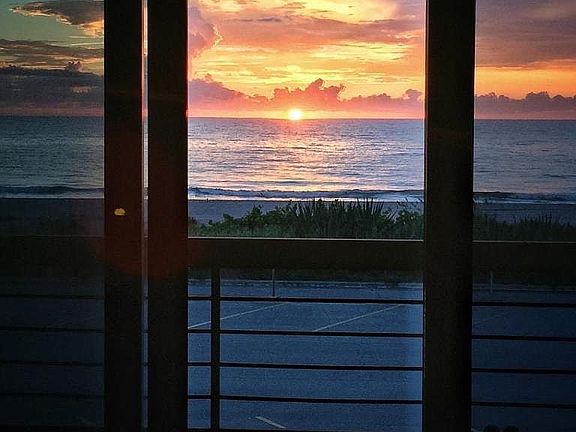 Sunrise from the kitchen.