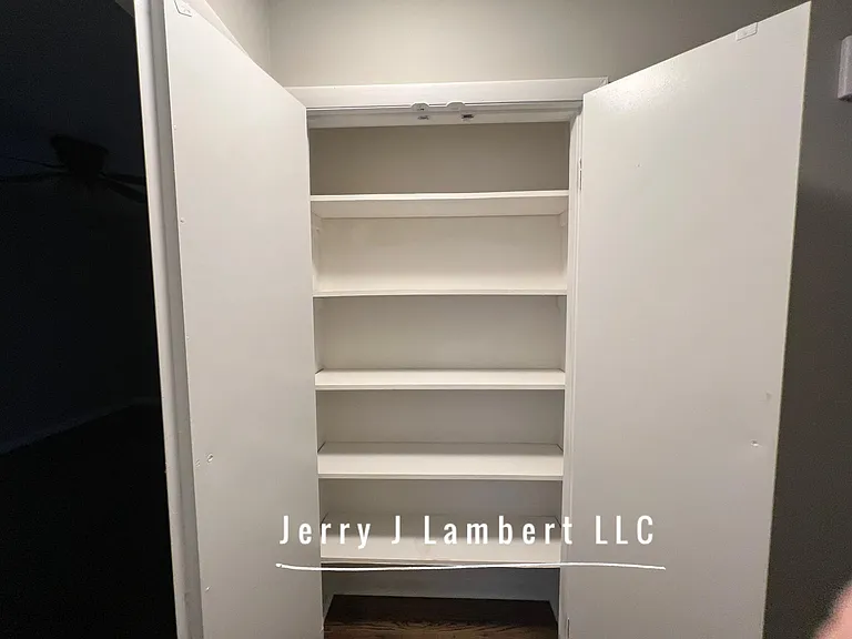 Hallway linen closet