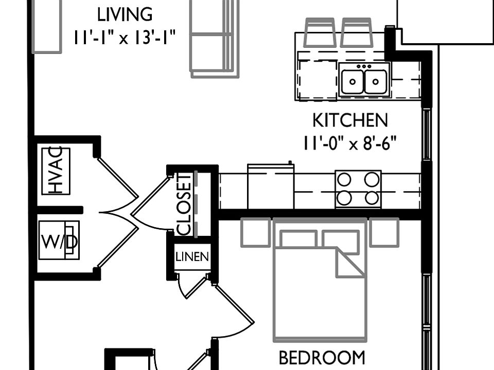 2nd image of 821 Williamson St #109