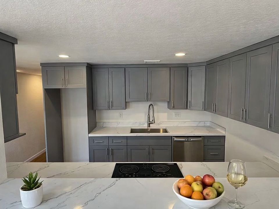 Kitchen - View 2 - with staging