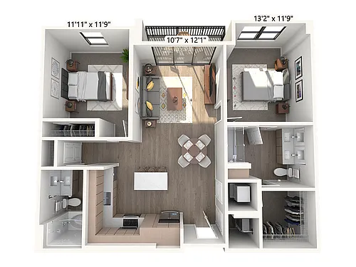 Floor plan B2