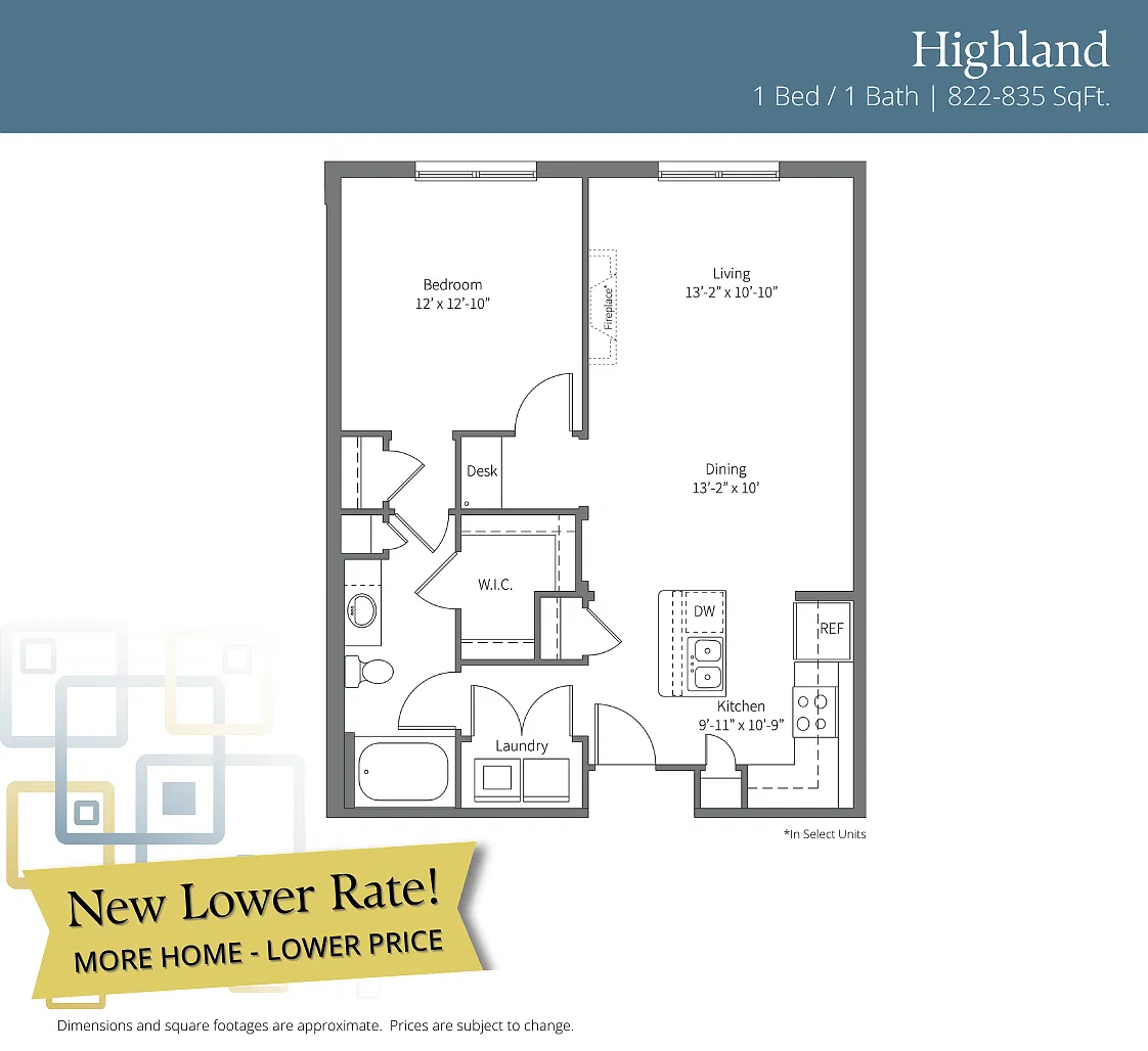 Floor plan Highland