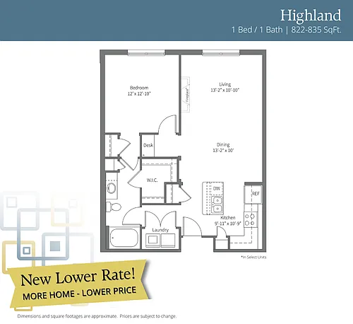 Floor plan Highland