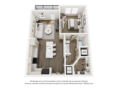 Floor plan Atticus