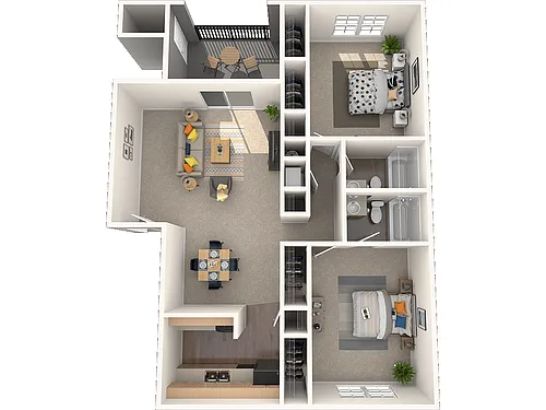 Floor plan B3