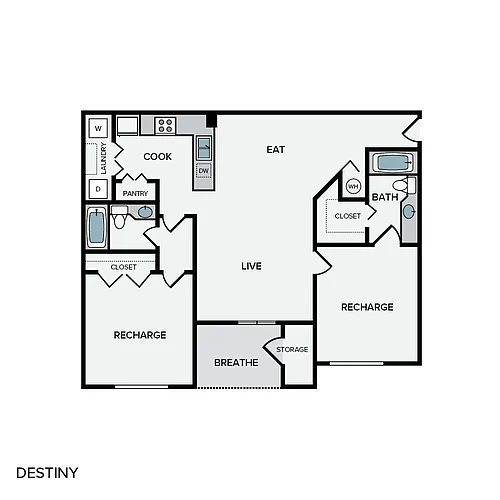 Floor plan Destiny