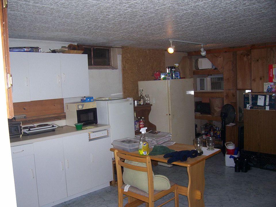 Basement kitchen area
