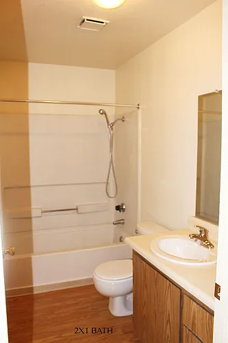 Floor plan Two Bedroom One Bath