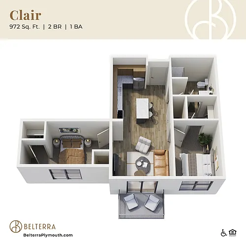 Floor plan Clair