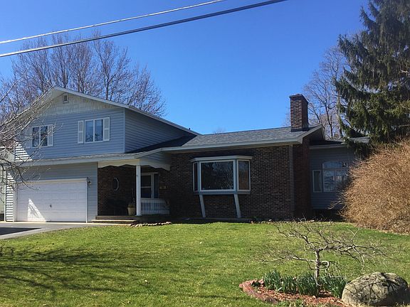 Front of home and front yard