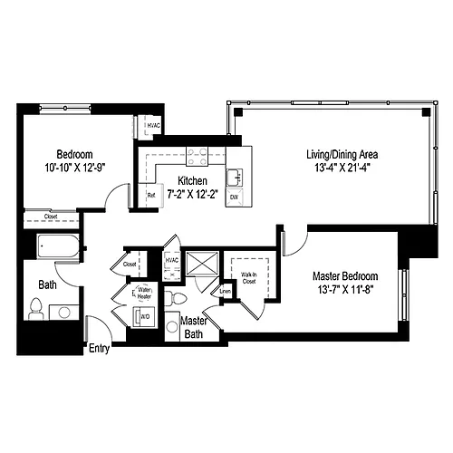 Floor plan B8