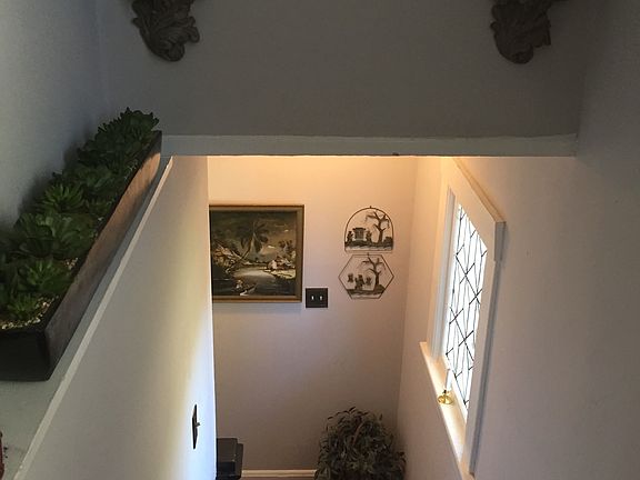 View of stair leading out to front entrance